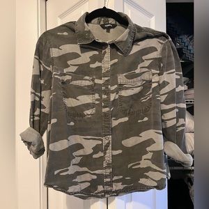 Camel Military Button Down from Express!